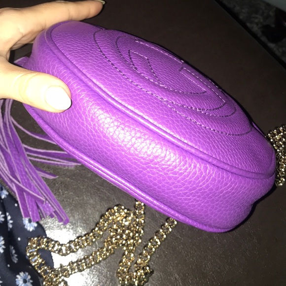 SOLD !!! Gucci soho leather mini chaing bag - Picture 2 of 8